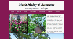 Desktop Screenshot of mariahickeylandscapes.com