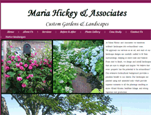 Tablet Screenshot of mariahickeylandscapes.com